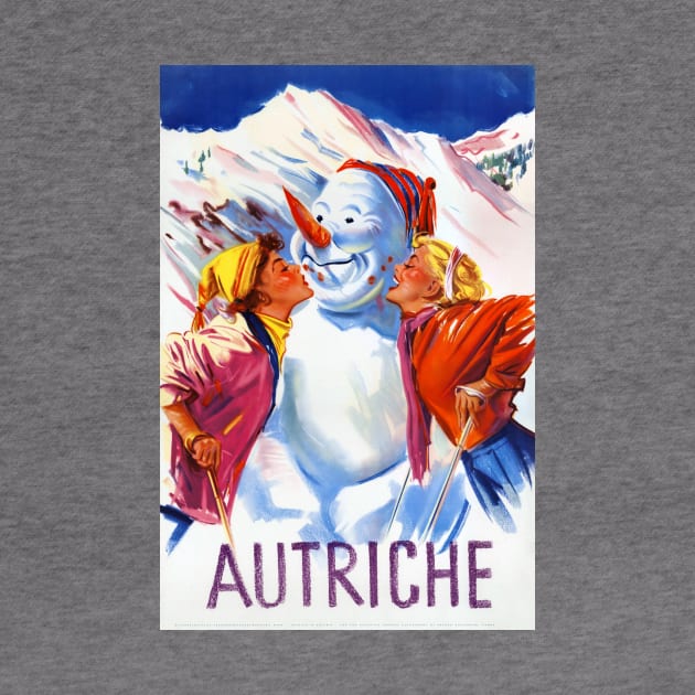 Vintage Travel Poster Autriche Austria by vintagetreasure